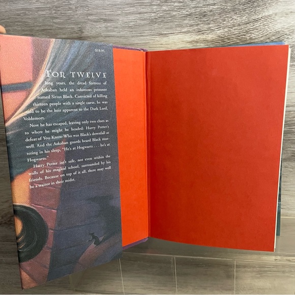 Harry Potter and the Prisoner Of Azkaban First Edition JK Rowling HC DJ (TS) - Picture 2 of 8